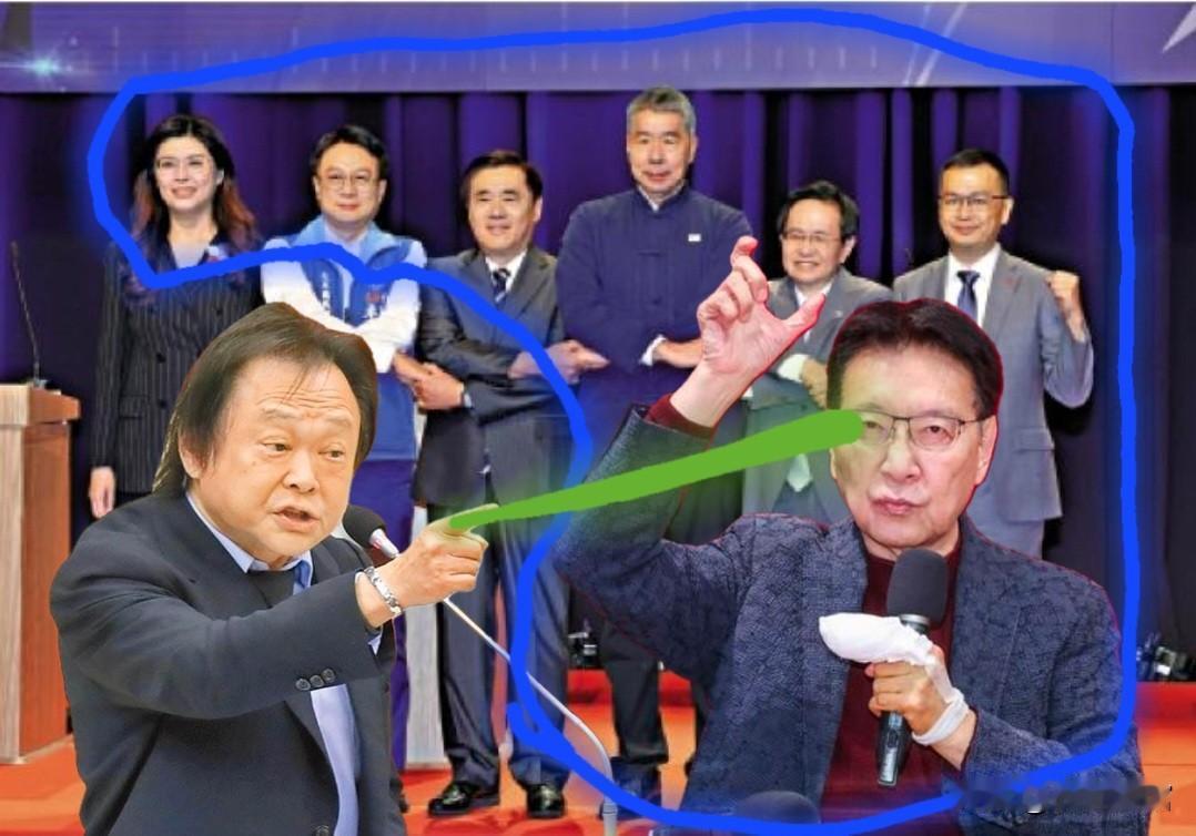 国党这六个参选的，加上赵少康，就像金庸小说里的“江南七怪”，七个一起上，大概都干