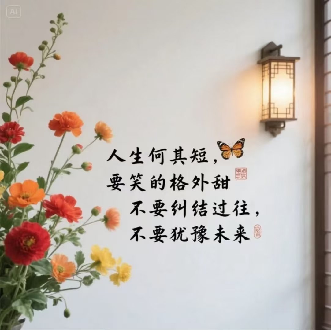 渡人，渡心，渡自己一眼看开便是幸福，一念放下便是万般自在💗​​​