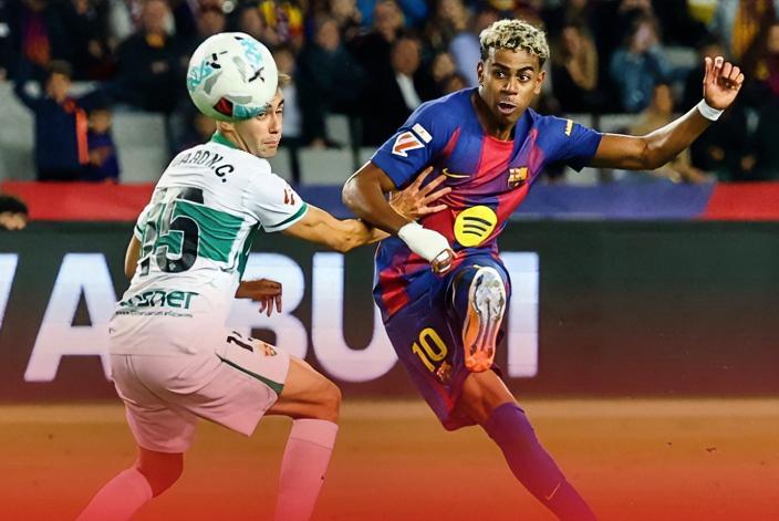 亚马尔：虽进球了，但整体看着咋那么疲软？？目前19号>10号？？？拉什福德：来