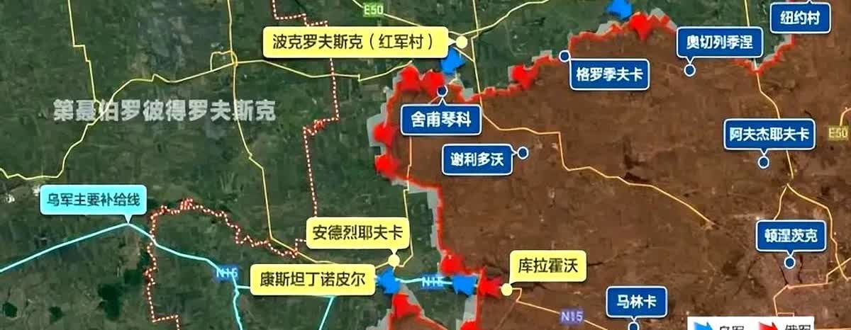 从地图上看，俄罗斯只能完全拿下卢甘斯克和顿涅斯克两个州行政边界内的所有领土。
