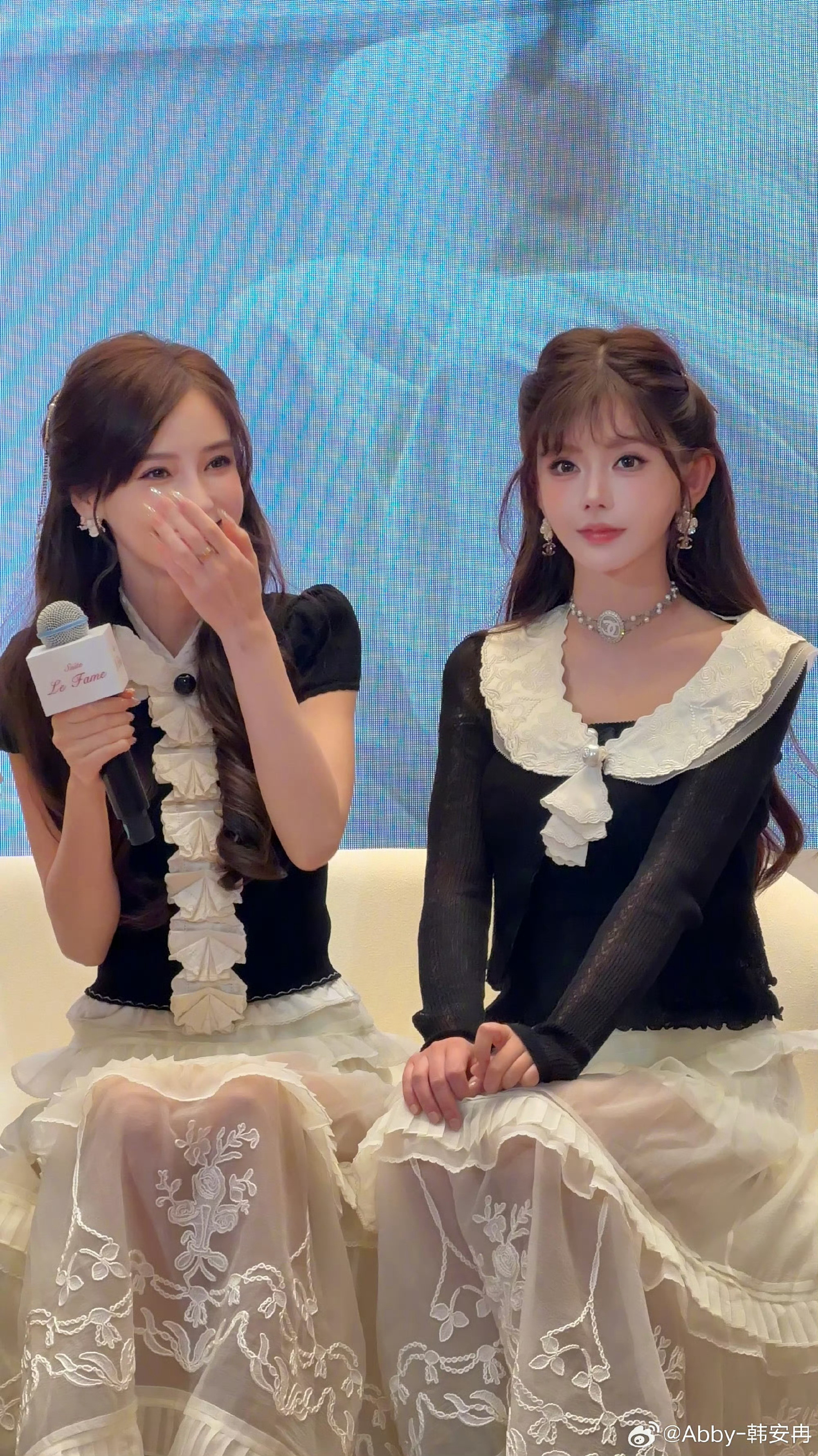 Angelababy韩安冉同框baby的颜值真的绝了，每次出场都让人眼前一亮