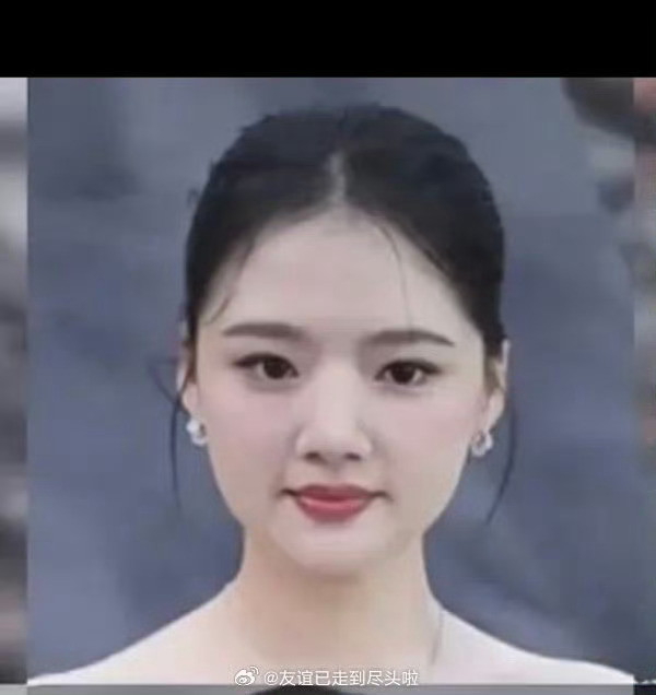 任敏这太吓人了脸盘子大肉还松