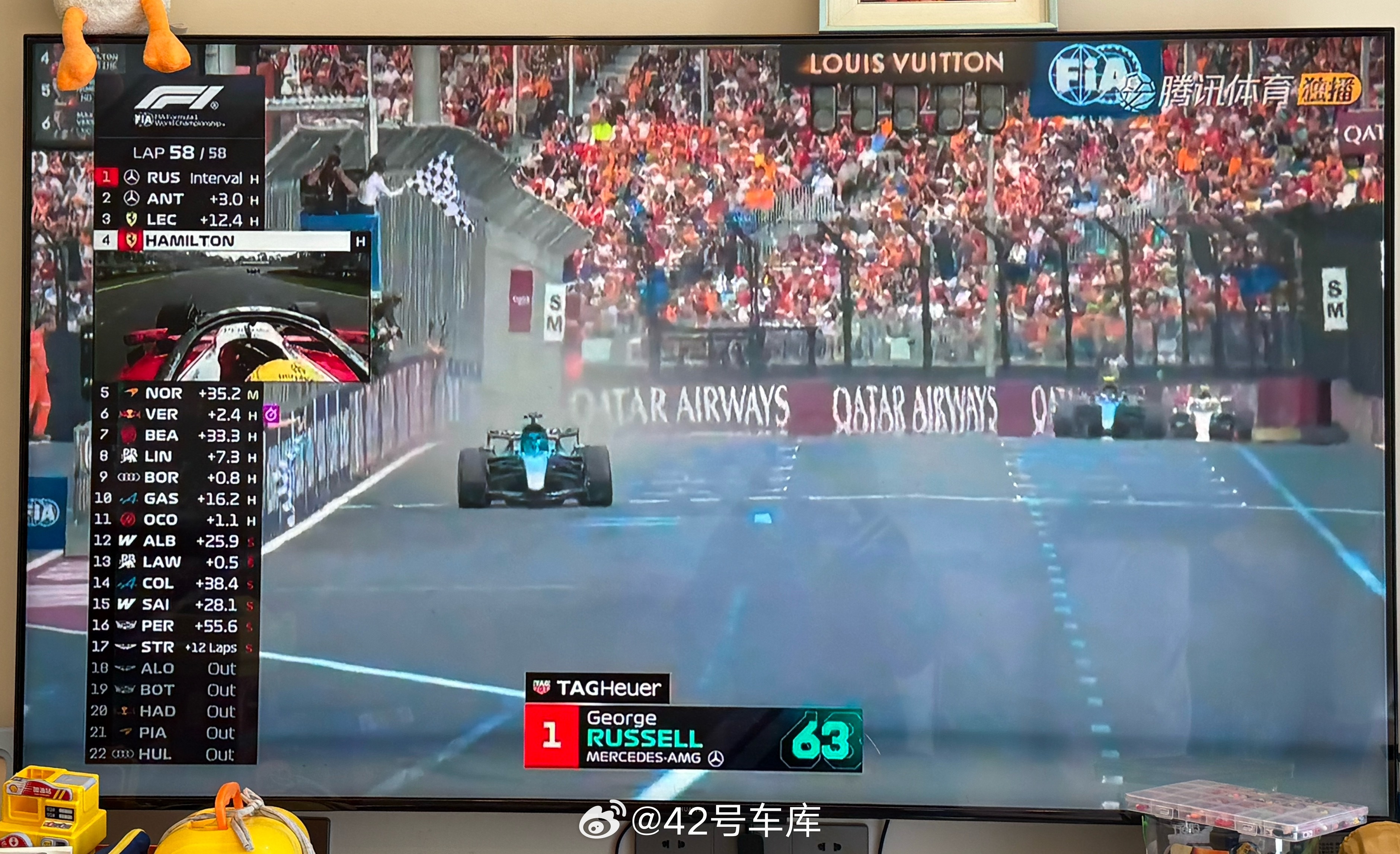 恭喜梅奔一二带回，火星车和策略同步在线，赛车皇帝成功登基。法拉利三四也超出预期了