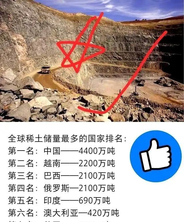 什么叫天佑中华？中国缺油、缺气、缺铜、缺铁，偏偏就是不缺能拿捏世界各国的稀土，还