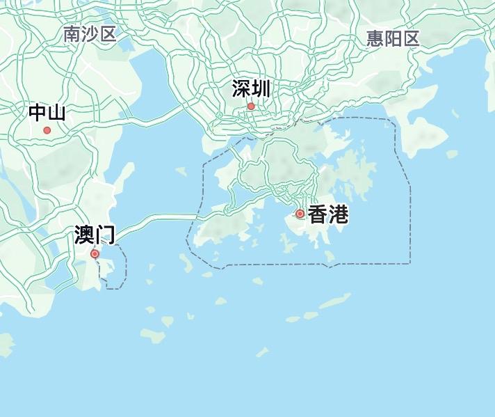 香港和澳门南边那么多岛屿，为什么没有划给它们呢？