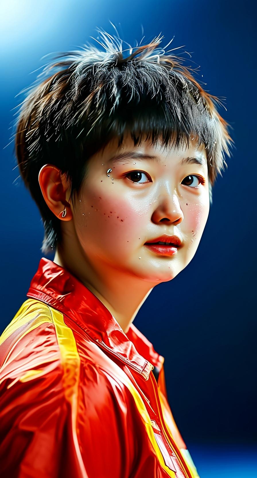 当孙颖莎挥拍击出最后一分，全场沸腾。这个00后女孩，早已不是“小将”，而是中国乒