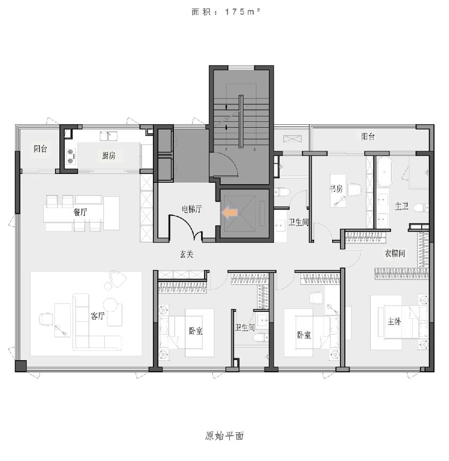 看房三个月踩过的坑数都数不过来，，这套178平的真的戳中所有需求，四开间朝南[笑