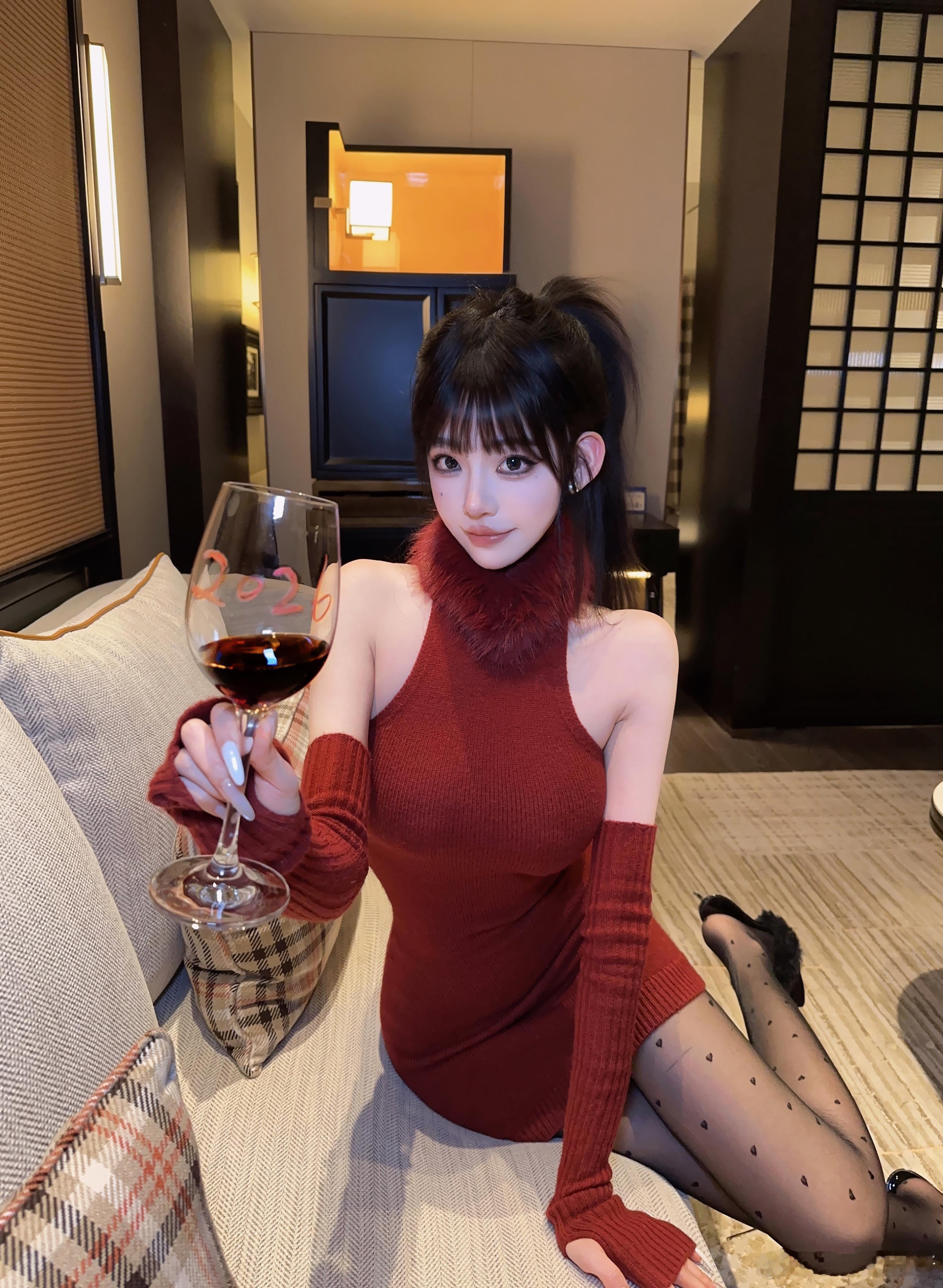 又不小心喝多了和家人一起跨年了2026你好呀！