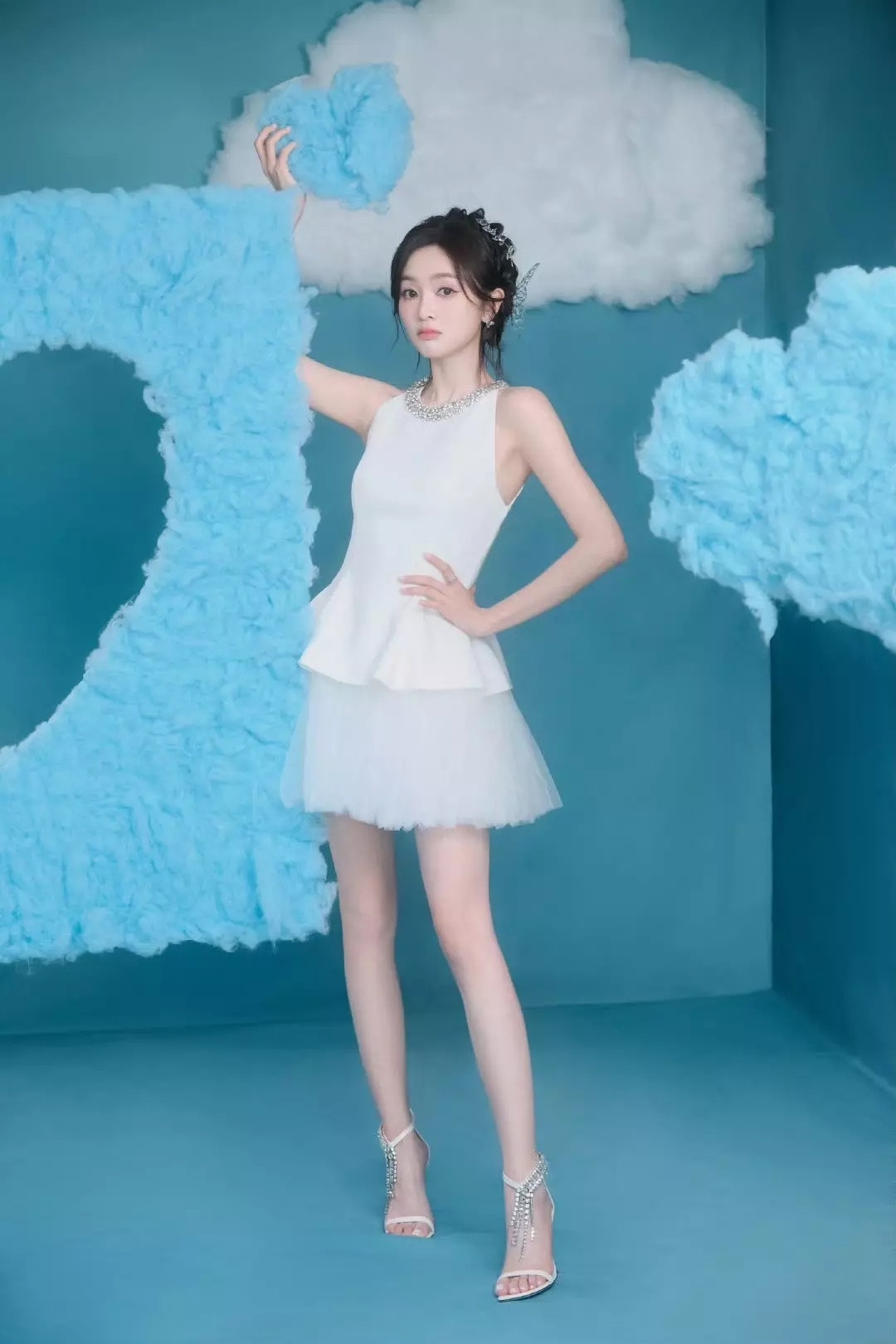 吴宣仪直播状态好美好可爱​​​