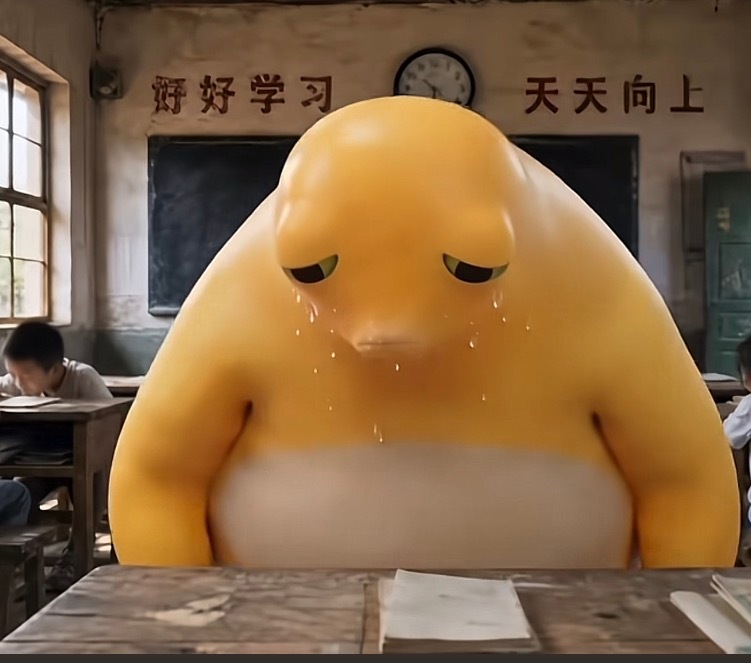 这个奶龙到底为啥有时候丑的离谱，有时候又蛮可爱的​​​