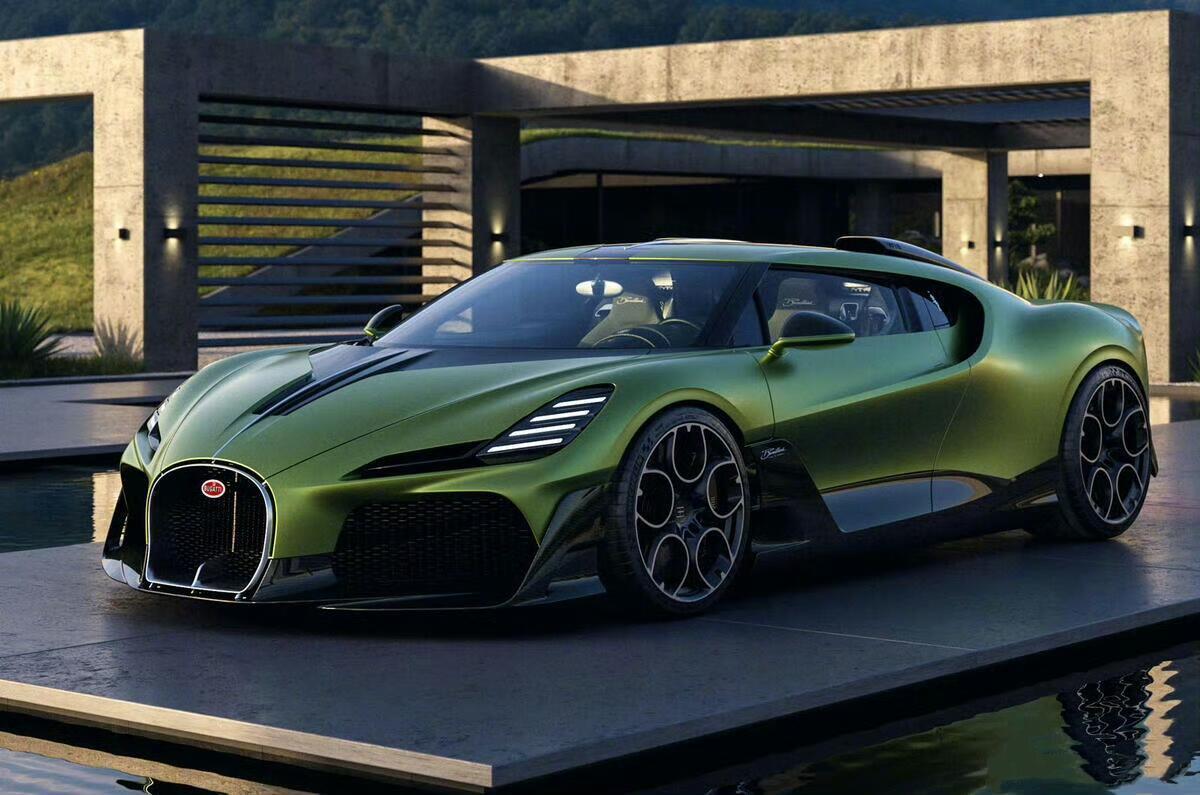 【全新混动超跑Tourbillon—Brouillard】布加迪在2025年发布