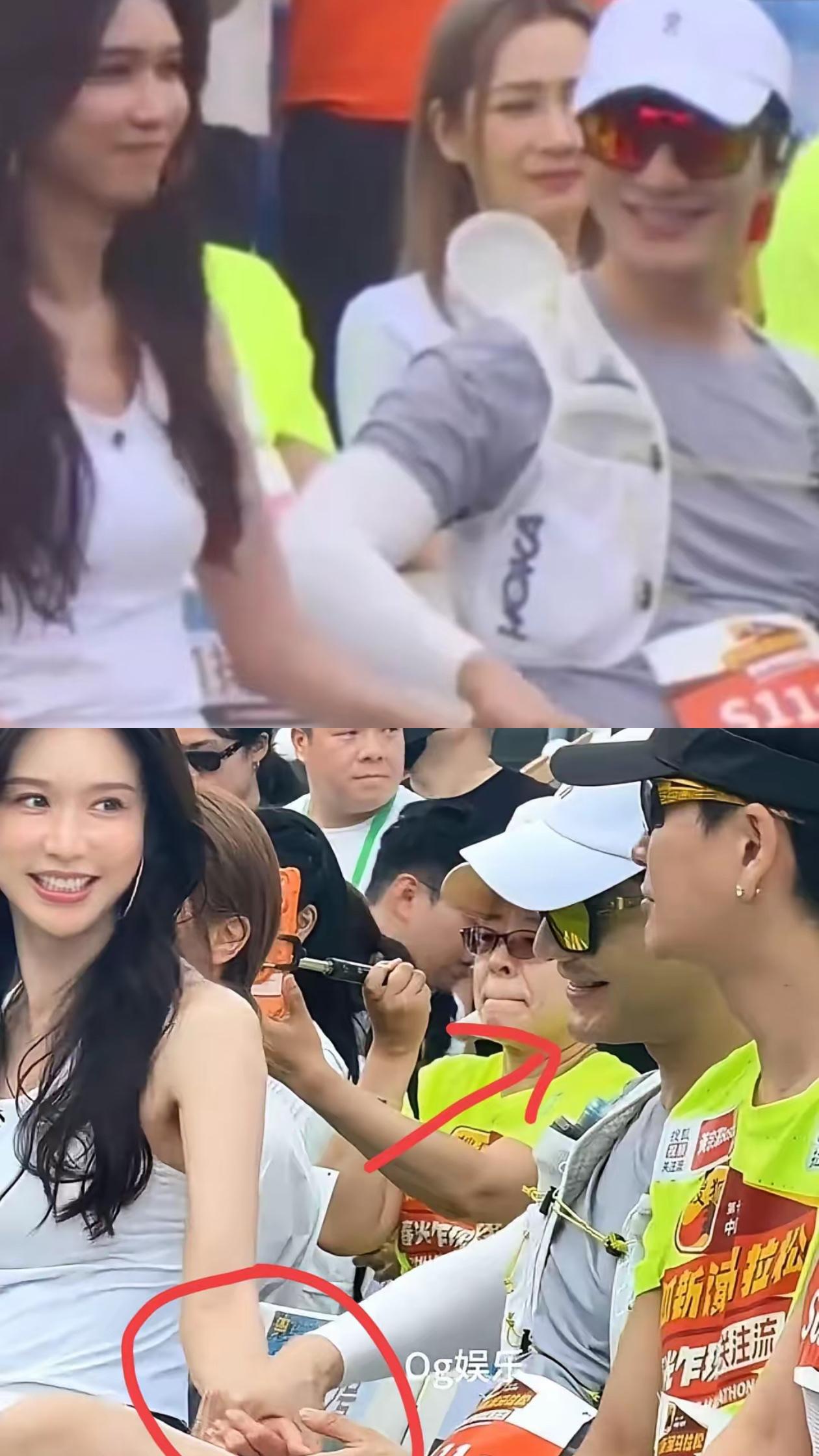 林志玲参加马拉松我忍了，黄晓明参加马拉松我也忍了，忍不了的是，黄晓明紧紧