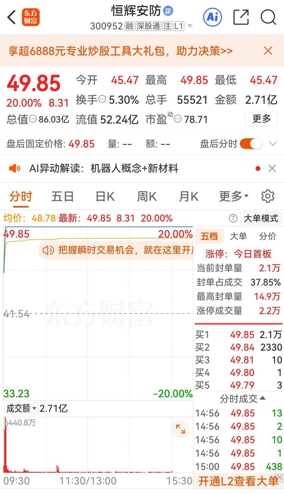 错过恒辉安防，有啥教训该吸取？去年我自定一条铁律，坚决不碰老登行业，今年也将