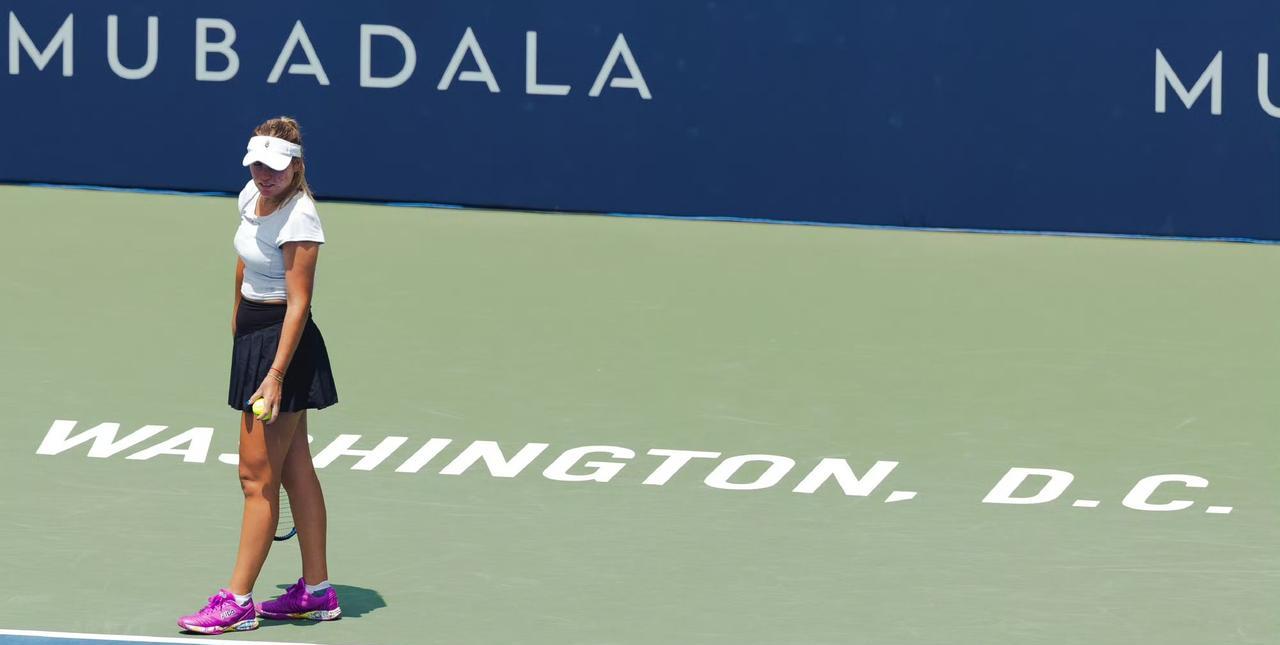 大坂直美晋级将战拉杜卡努WTA500华盛顿站首轮，大坂直美在第二盘破掉对手的发