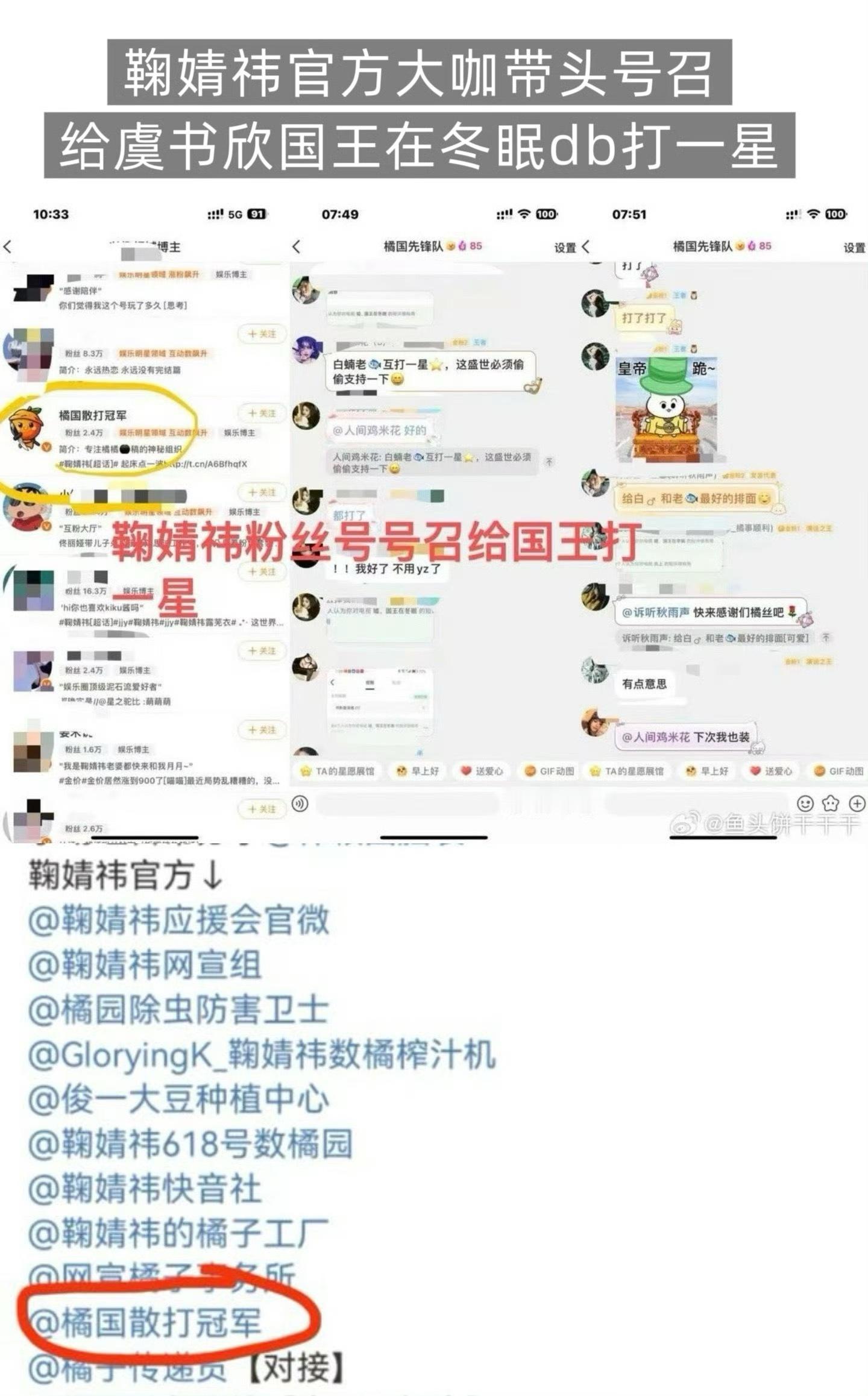 从官方职能站到大粉公开号召给我鱼作品打一星一直以来就是如此忌惮我鱼的实绩啊鱼