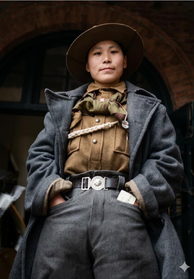 1937年10月，淞沪会战最悲壮的时刻，年仅22岁的上海女童子军杨惠敏，留下了这