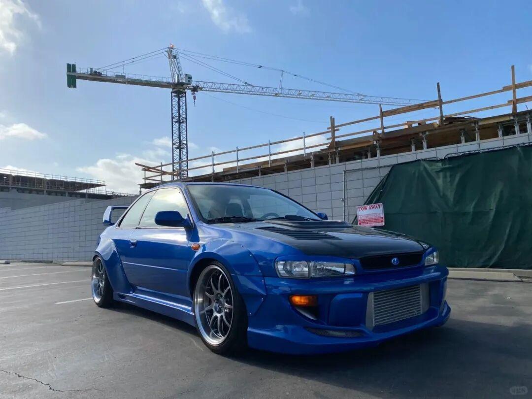 吴x凡的斯巴鲁GC8惊现二手车市场！有海外博主发文出售一辆深度改装的1999年