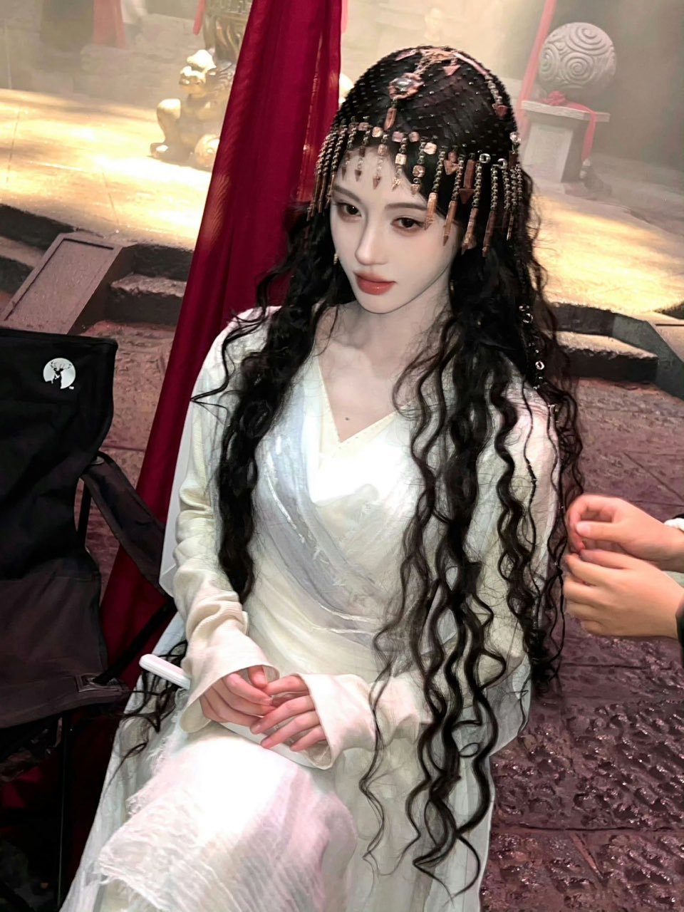 鞠婧祎阿黛异域风鞠婧祎异域风黛公主鞠婧祎阿黛异域风，被小宝美黛了​​​