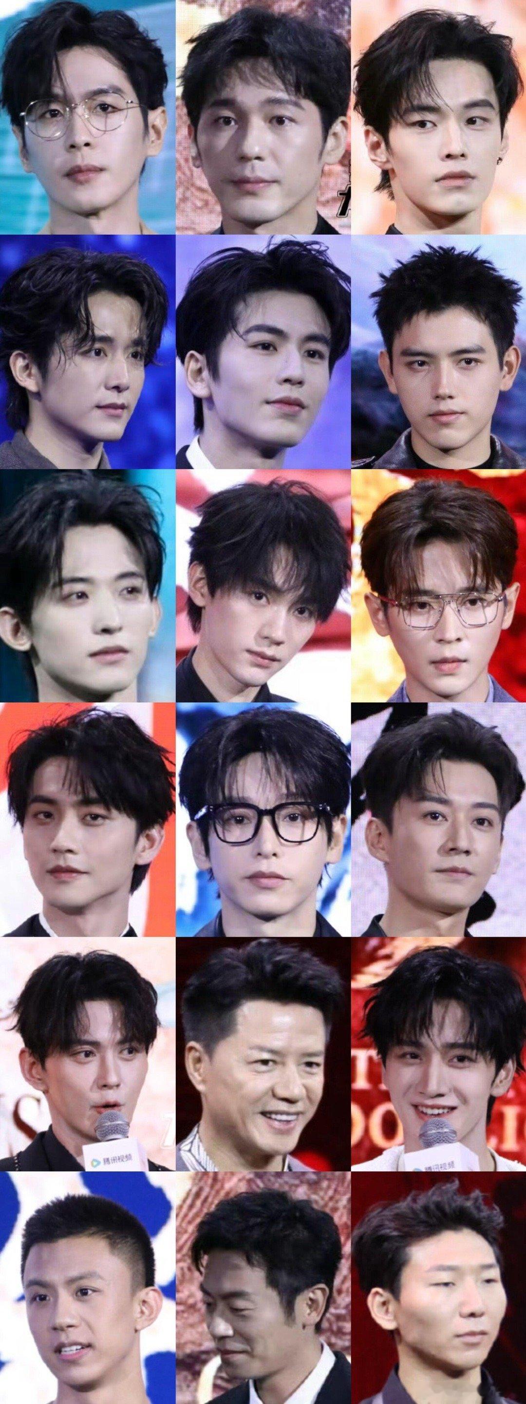 腾讯招商大会鹅剧派对男明星红毯怼脸生图张若昀、张凌赫、白宇、陈飞宇、张新成、何与