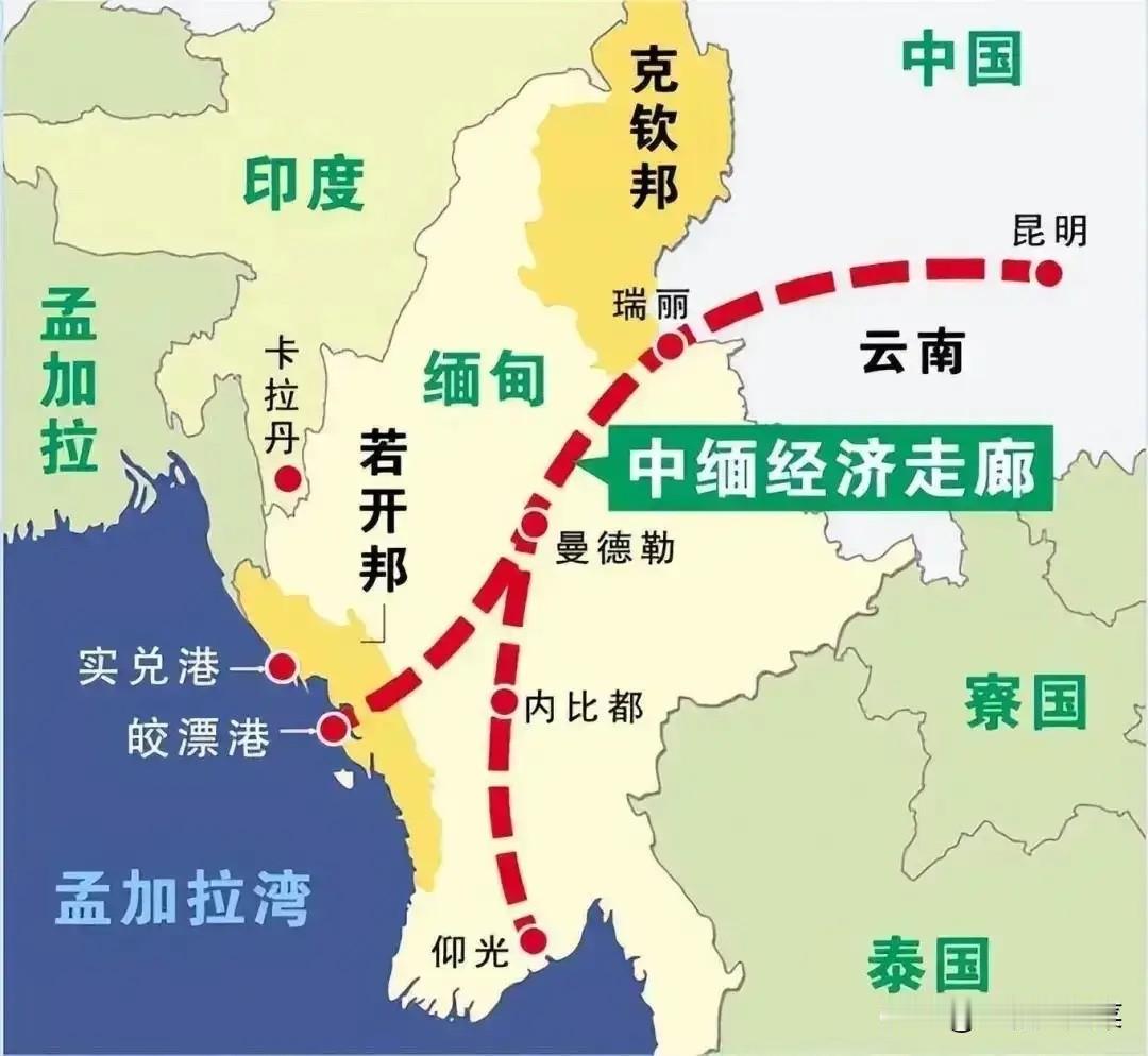 缅甸再次希望加速中缅铁路推进！从昆明到瑞丽的高速铁路，2029年就要彻底开通