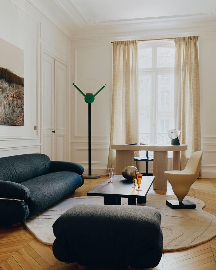 📸巴黎住宅的温柔优雅，藏在每处细节里。如何让装修变得更高级家