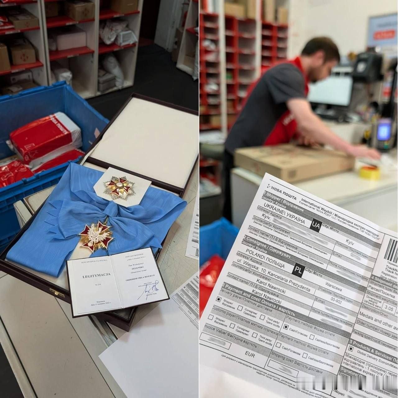 🇺🇦🇵🇱在华沙方面正式宣布撤销该荣誉的一天后，泽连斯基宣布将归还波兰颁