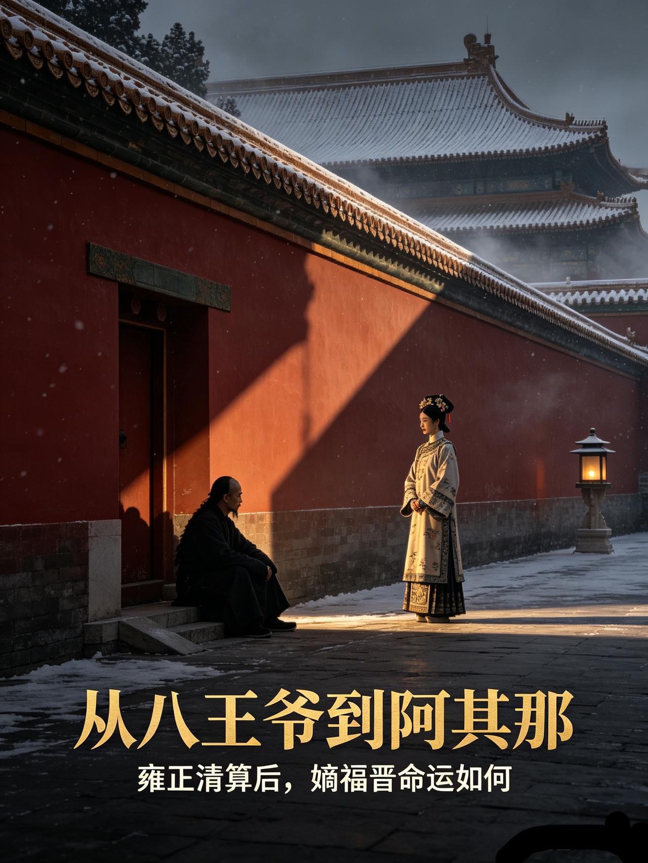 雍正痛下狠手折磨八阿哥至死，为何唯独放过他的嫡福晋雍正四年的第一场落雪，飘落