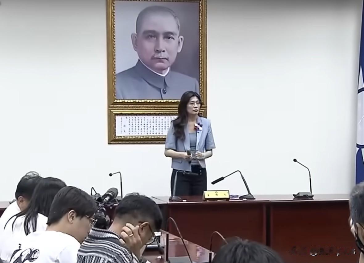 郑丽文当选国民党新的负责人，她在讲话时候还是很有气势，激昂慷慨，能说会道，至少从