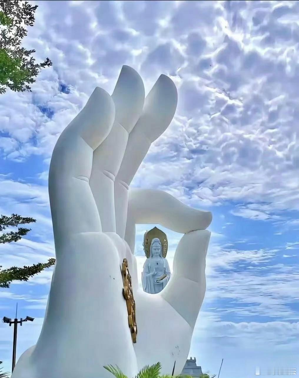 刷到了观音菩萨别无视，回复OK与观音菩萨互动，必将好运接踵而至，心想事成！🆗?