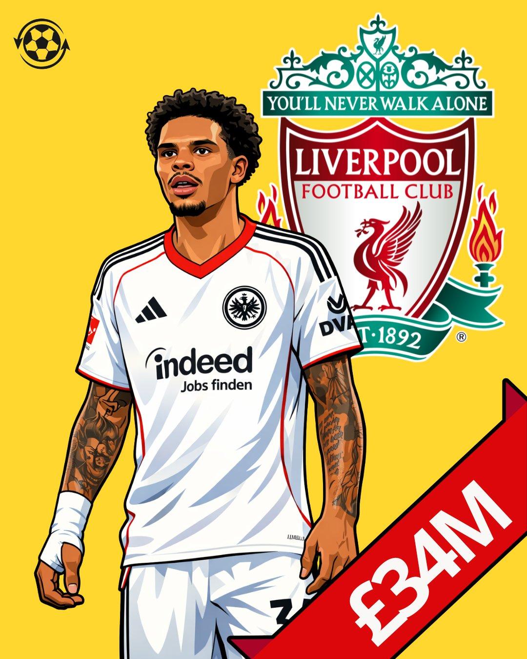 利物浦今夏仍在物色后卫人选，法兰克福的恩南迪·科林斯成为目标之一，阿森纳同样在关