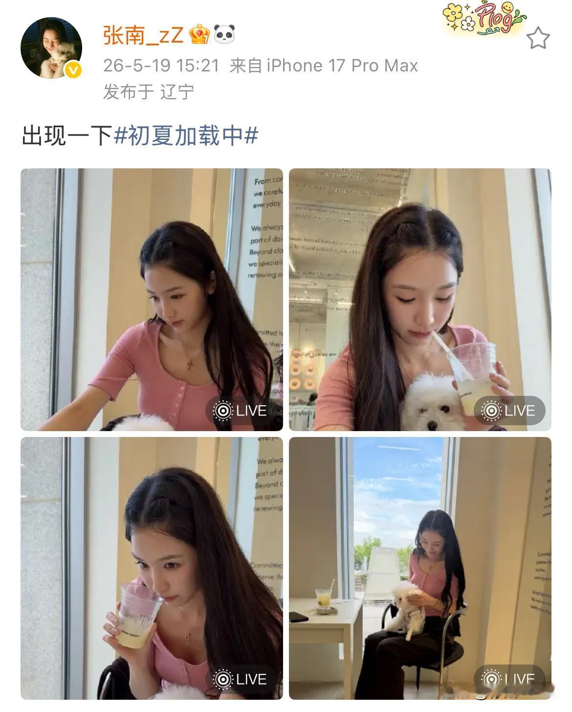 5月19日，许凯前女友张南2016年签约欢娱，花了10年才在欢娱熬到替补，本来以