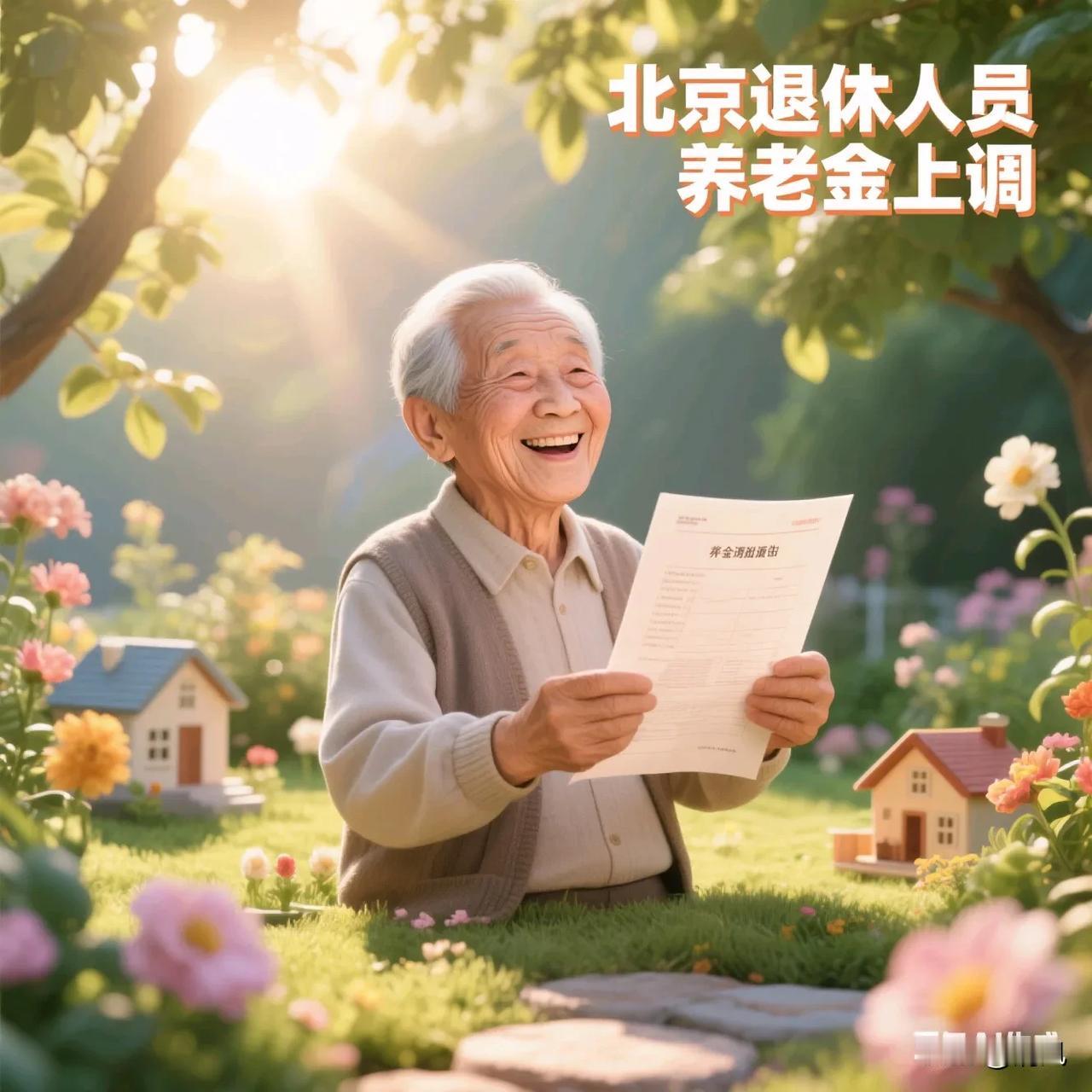 北京退休的注意啦，2025年养老金调多少，这里给你讲清楚——先给每个人每月