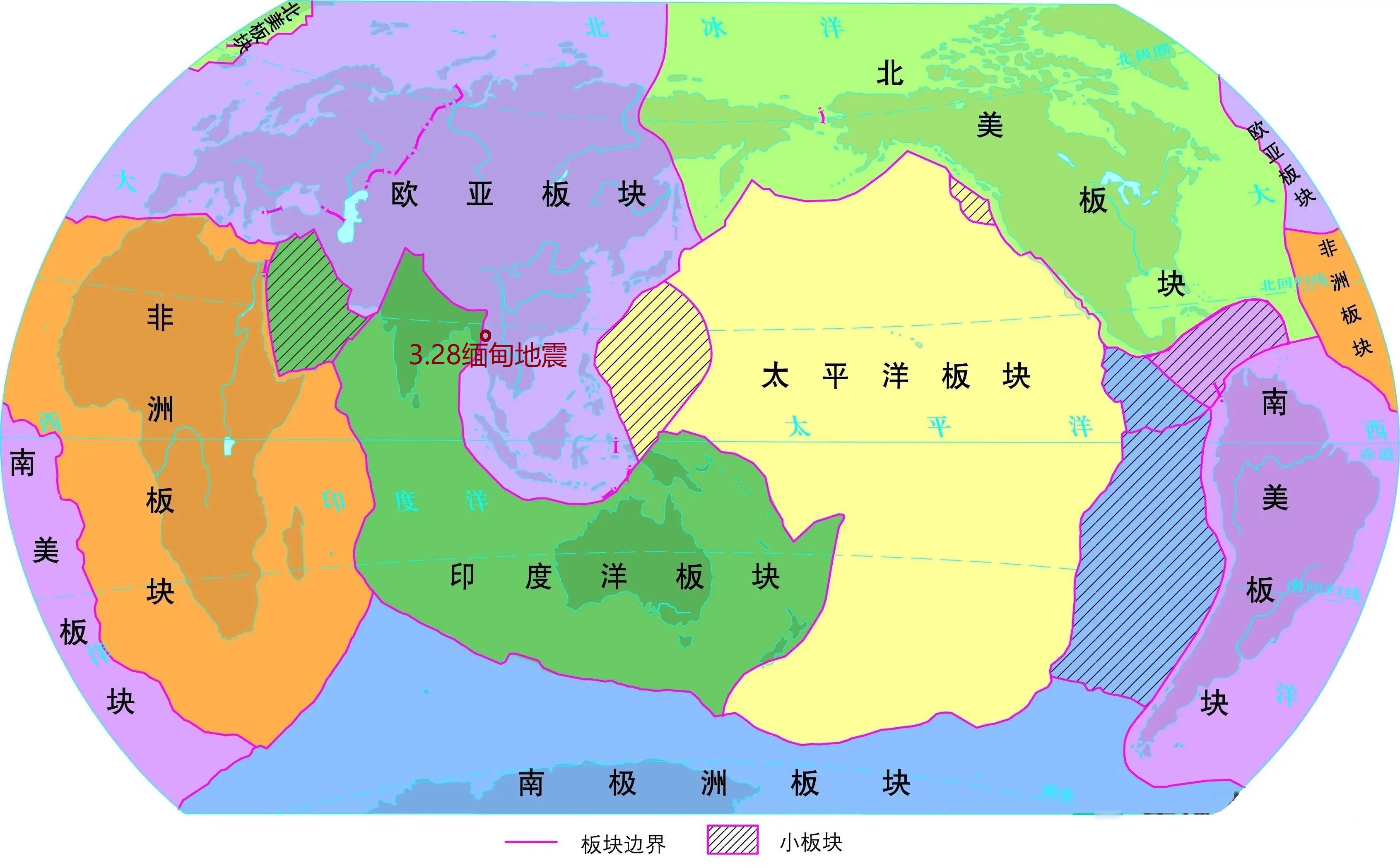 板块的移动就会引发地震板块上有山头​​​山头挤压就地震这事炸，解决不了​​​