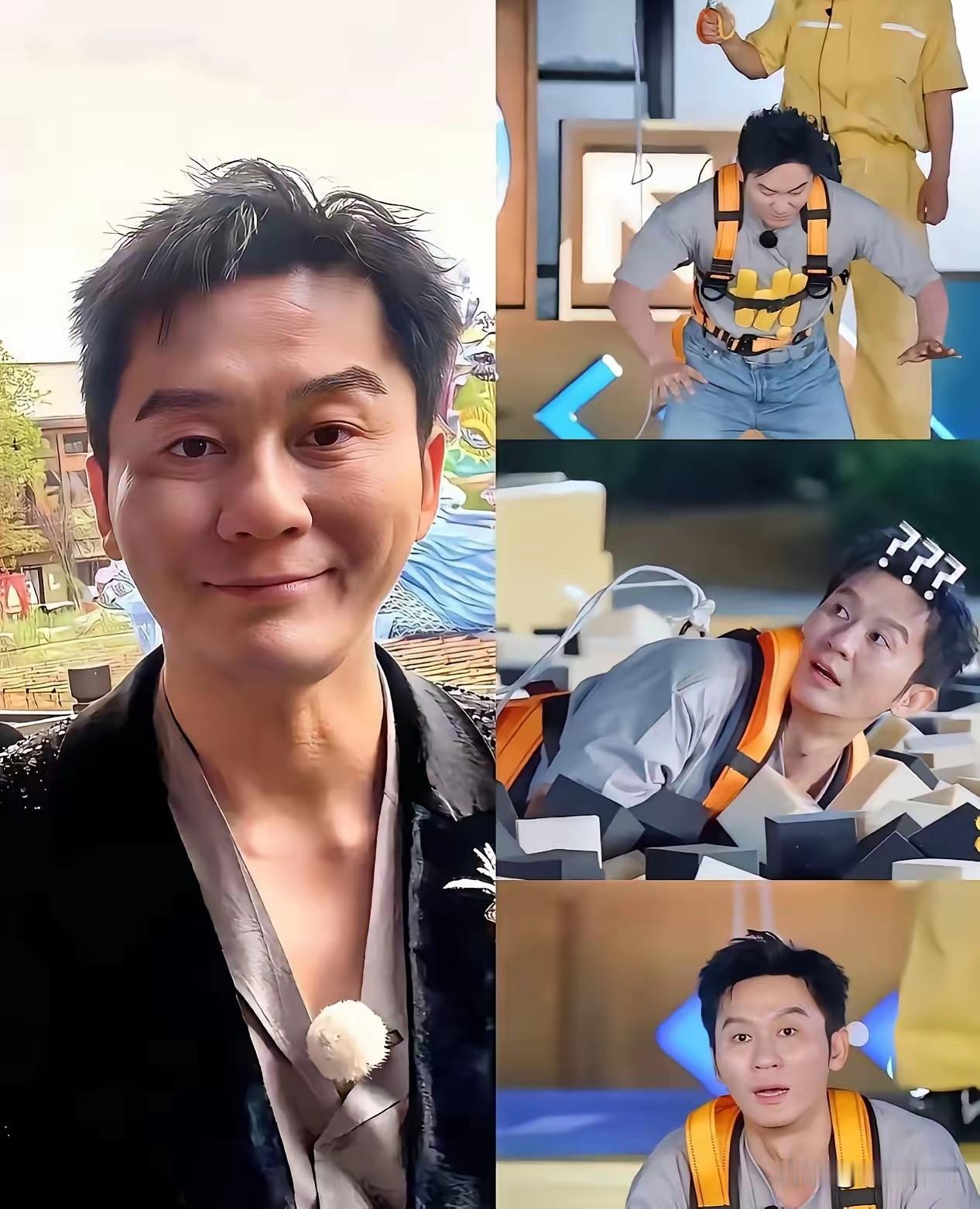 看到48岁的李晨近来的状态真的让人担心没了爱情，没了热度，在跑男跑没了兄弟。