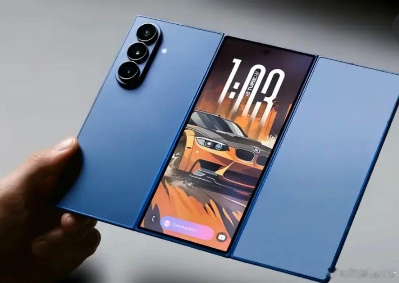 三星折叠屏大家先欣赏～