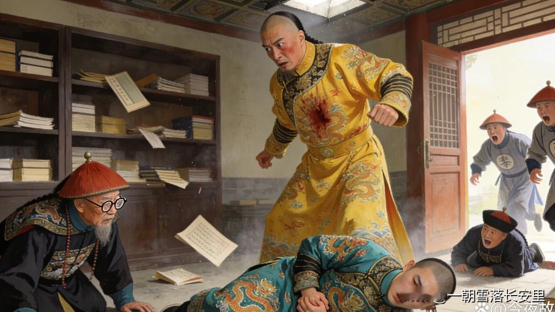 老师告黑状，道光帝一脚踢死23岁的儿子奕纬，这一脚引发大清最强地震！道光的长