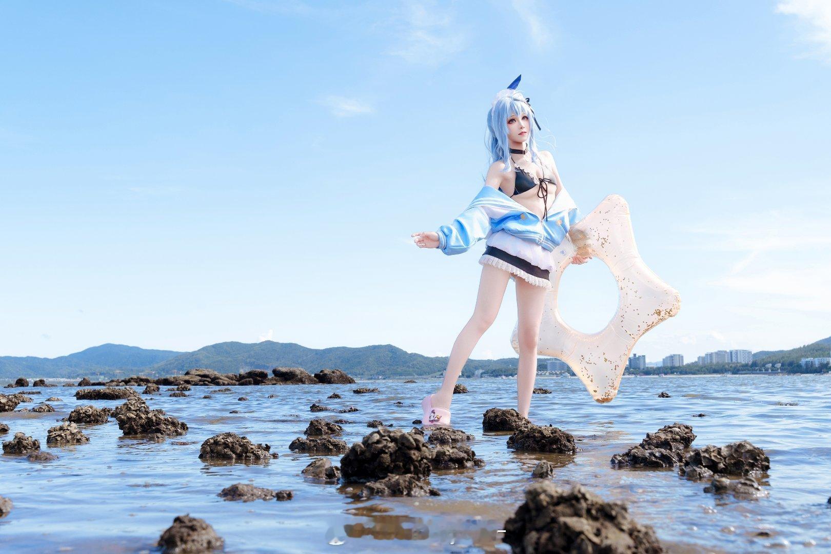 nikkenikke:胜利女神cosplay﻿夏天当然是要去海边🌊🌊🌊安