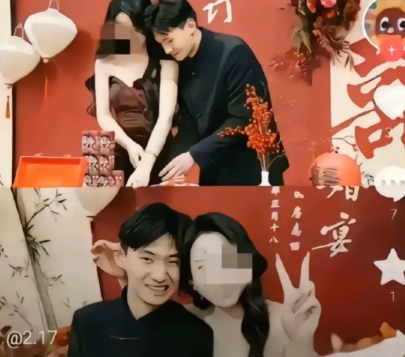 被“南京阿红”拆散的第一对新人已经出现了！是一位小帅哥，刚和女朋友订婚不久，