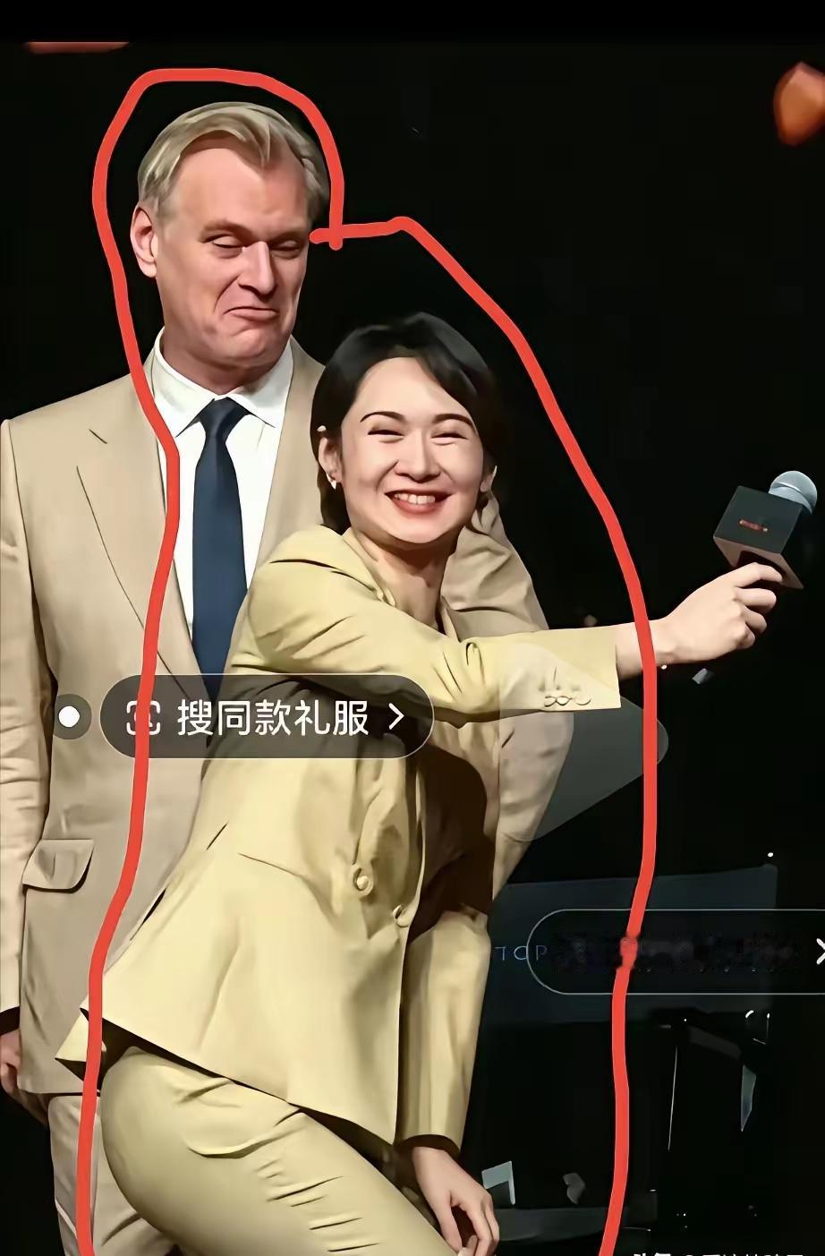崇洋媚外到了这种地步，这种主持人应该永久开除！最近上海的主持人陈璇主持电影首映