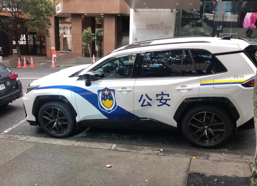 中国政府又要背黑锅？新西兰奥克兰街头出现多辆喷涂有中国公安标识的车辆中国