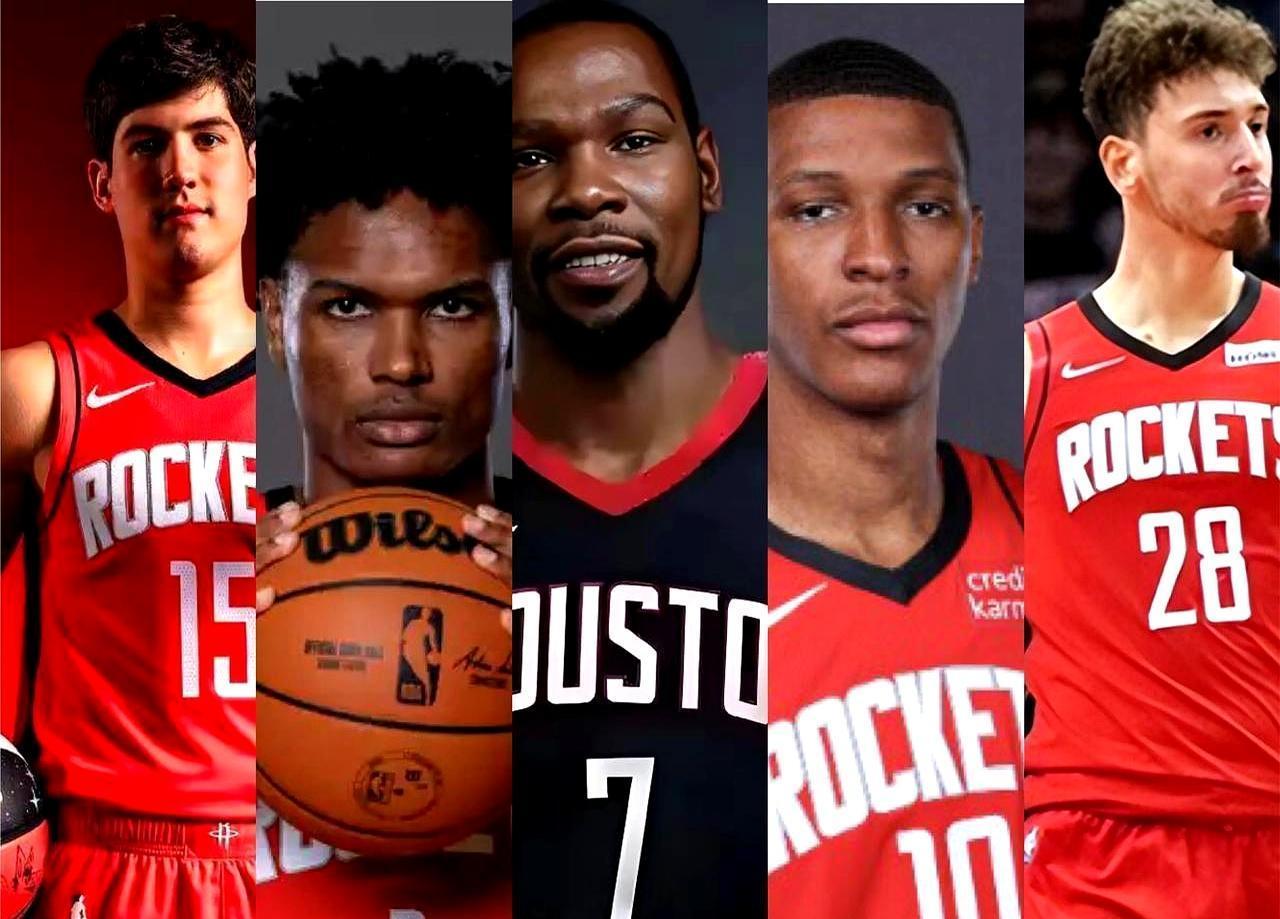 火箭队对新秀抠门到骨子里，除非你拿下MVP奖杯。看看兰德里：场均17分，火箭直