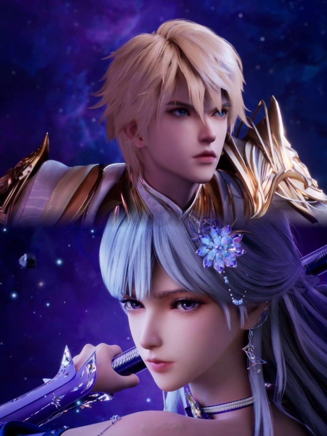 给国漫一点来自神印的震撼谁懂啊！《神印王座》的战斗戏也太爽了！男女主分开能1v