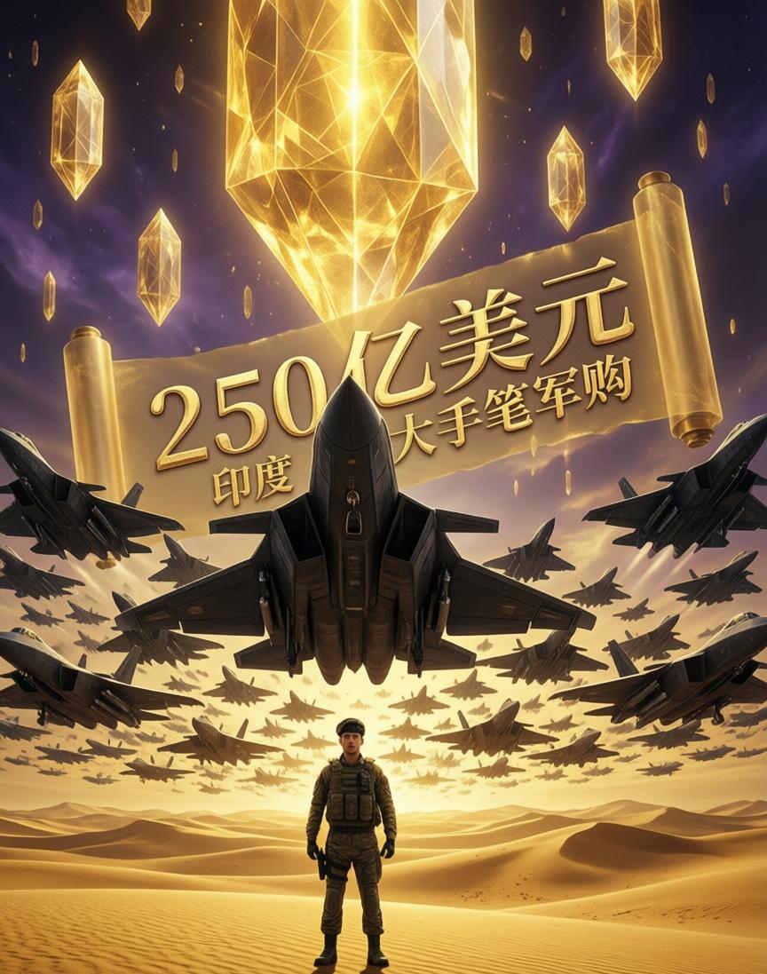 豪掷250亿美元！印度军购大单落地，俄制装备仍是绝对主力据俄罗斯《观点报》3