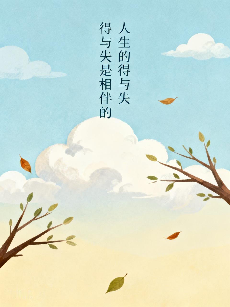 人生的得与失该怎样看待?人生的得与失，就像一场没有剧本的戏。有人升职了，却错过