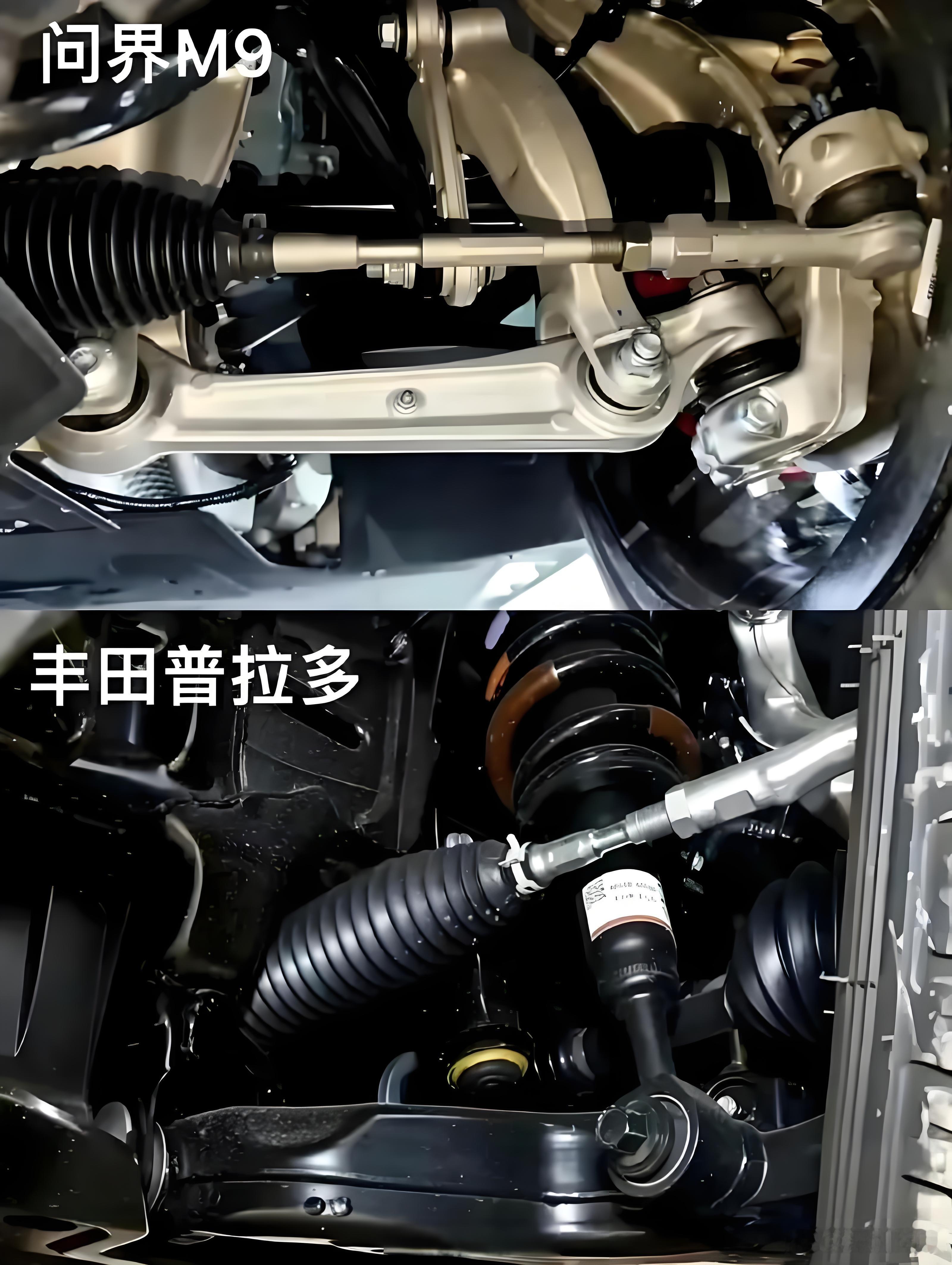 但凡多看一眼丰田，都是对问界m9的不尊重。