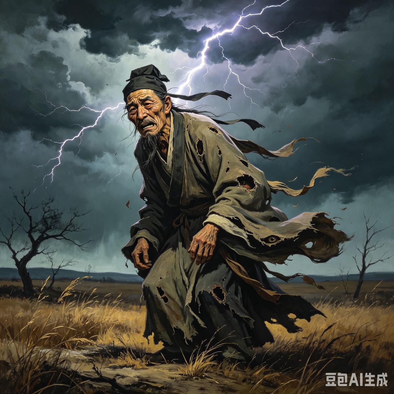 明朝万历年间，青州有个秀才叫刘麟，疑心病极重。他怀疑结发三十年的妻子不贞，一