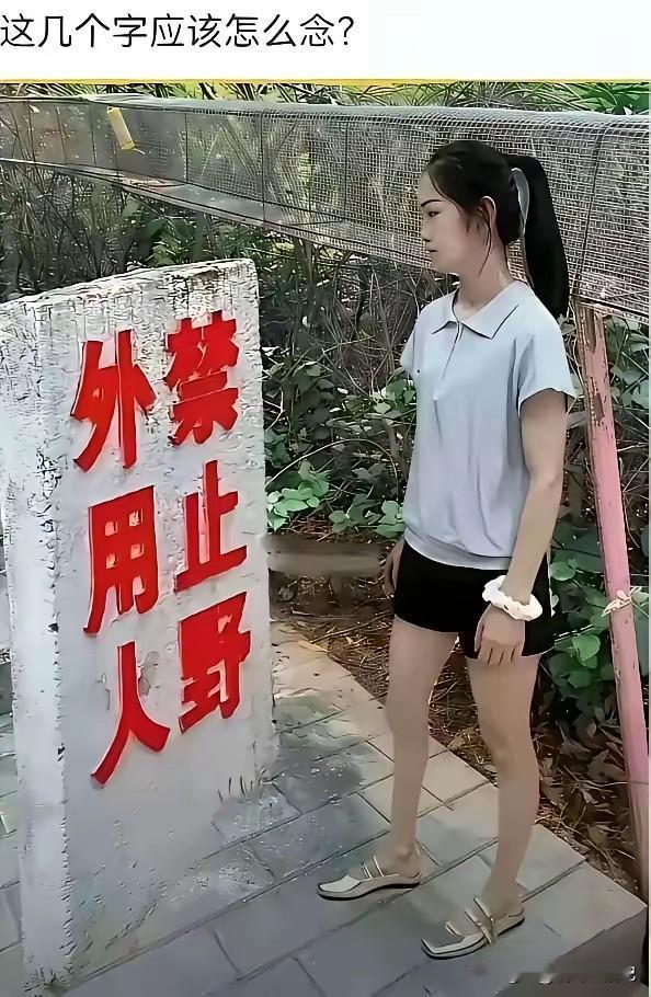 有没有明白人，把这六个字读顺。