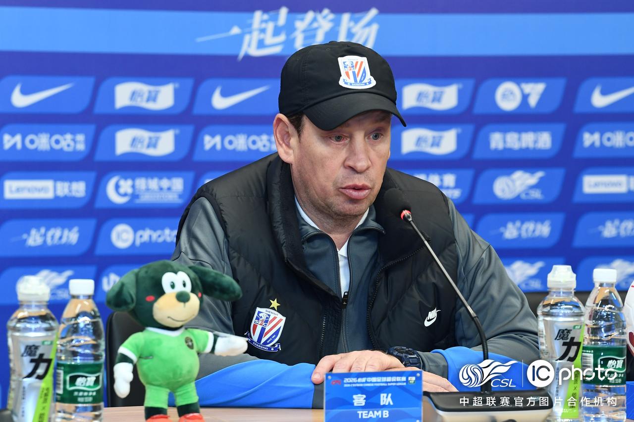 中超赛后｜斯卢茨基：遗憾未能把握多次良机平局结果符合双方表现2026怡宝中