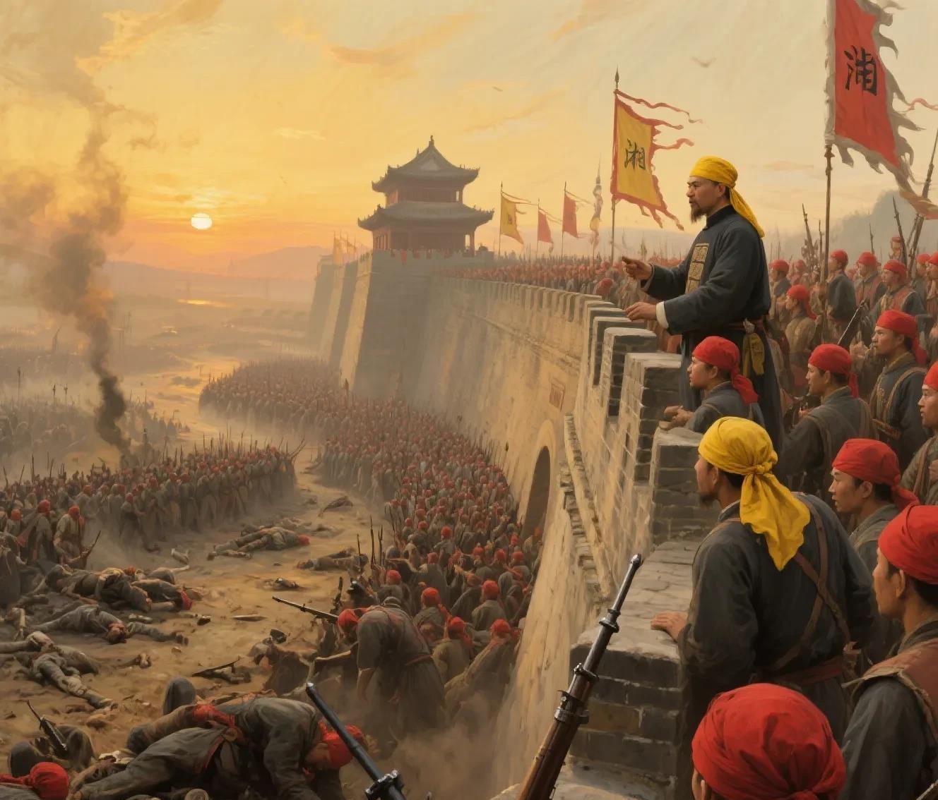 石达开不救九江林启荣的对与错！1858年2月，九江城被湘军李续宾部围困已