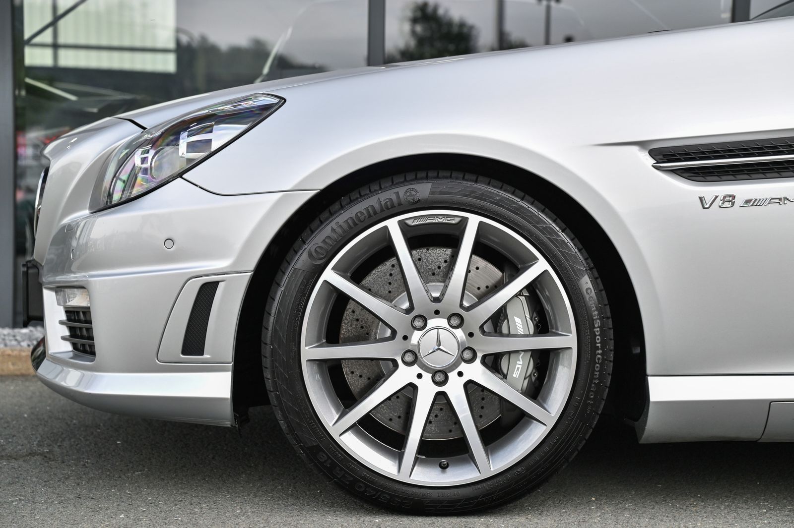 好车分享Mercedes-BenzSLK55AMG，最后的小车配V8。​